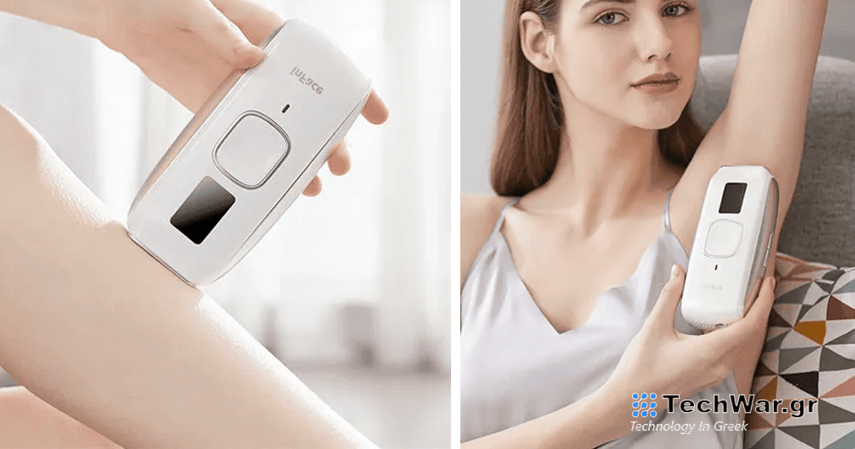  Η αποτρίχωση Inface IPL από το οικοσύστημα Xiaomi έχει 550.000 φλας και είναι κατάλληλη για όλο το σώμα.  Σε απόθεμα στην ΕΕ μόνο με 51€
