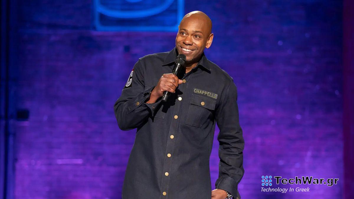 Dave Chappelle in comedy special The Dreamer