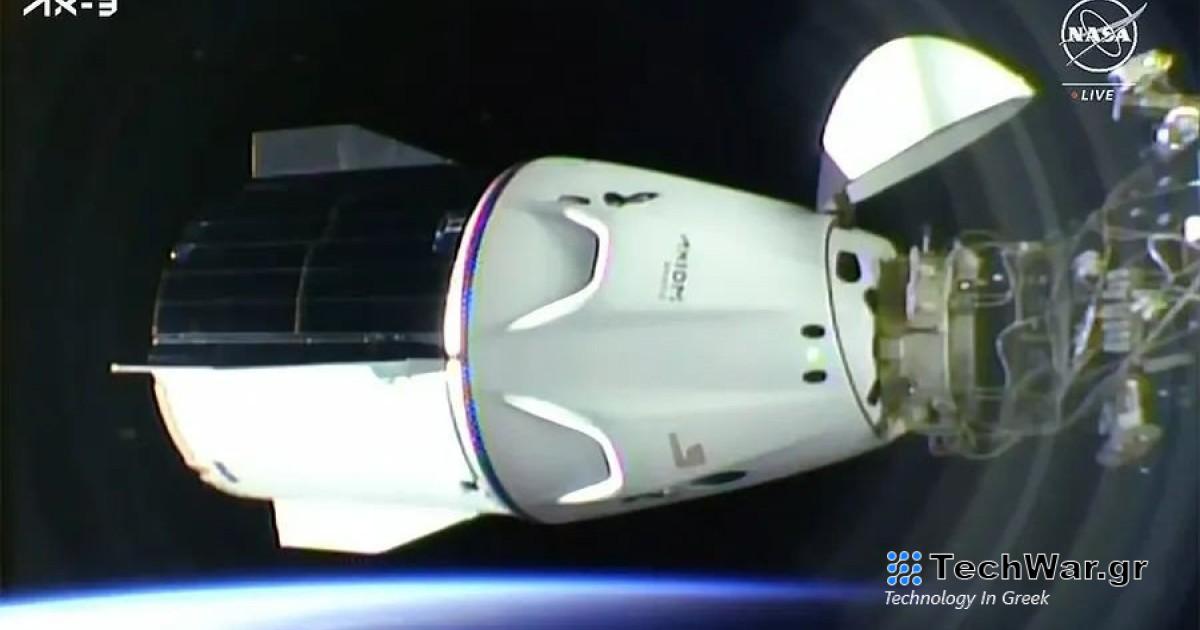 Η πρώτη εμπορική αποστολή στον ISS στέφθηκε με επιτυχία