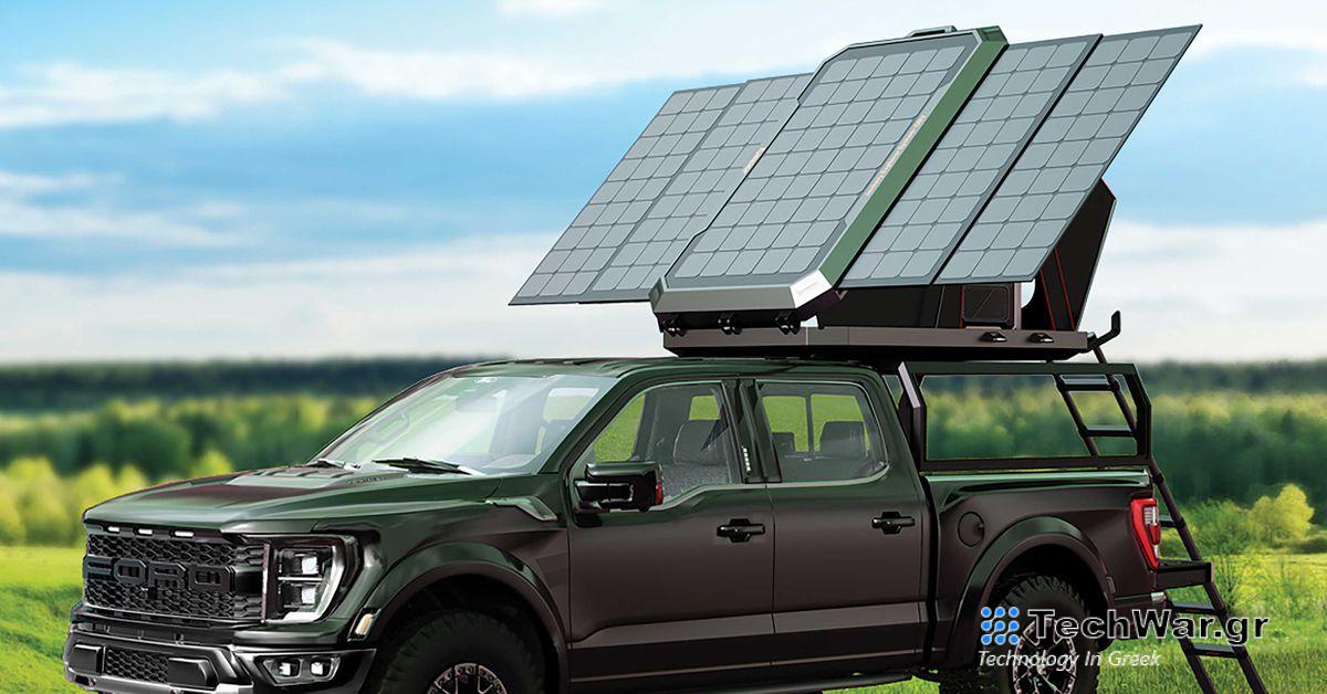 Η σκηνή στον τελευταίο όροφο του Jackery είναι επίσης μια ισχυρή ηλιακή γεννήτρια
