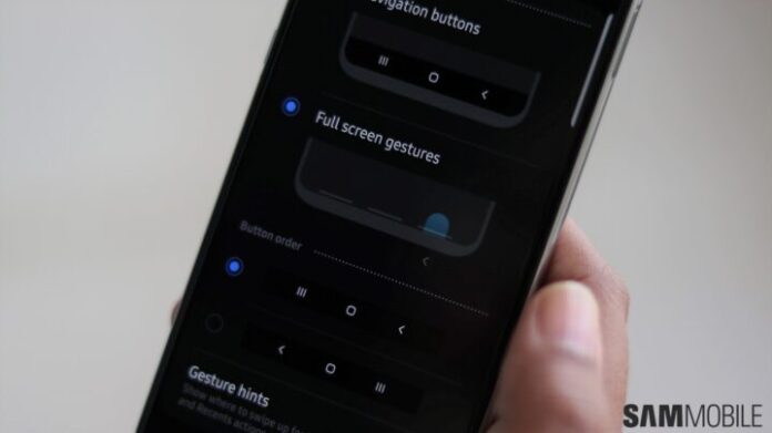 Galaxy S10 navigation gestures 2