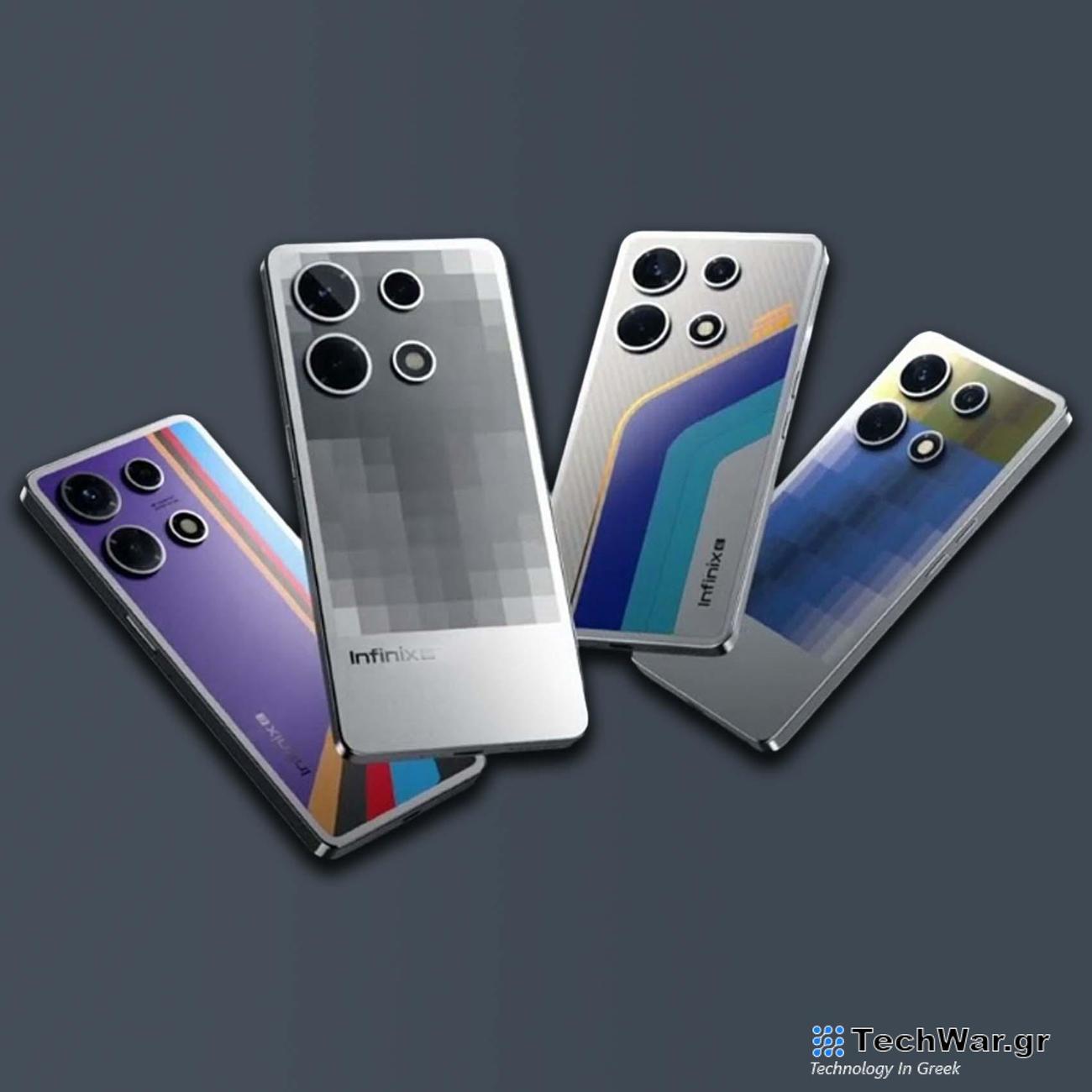 Κινητά που αλλάζουν χρώμα, φόρτιση του “αέρος” και μπαταρία για τα κρύα από την Infinix