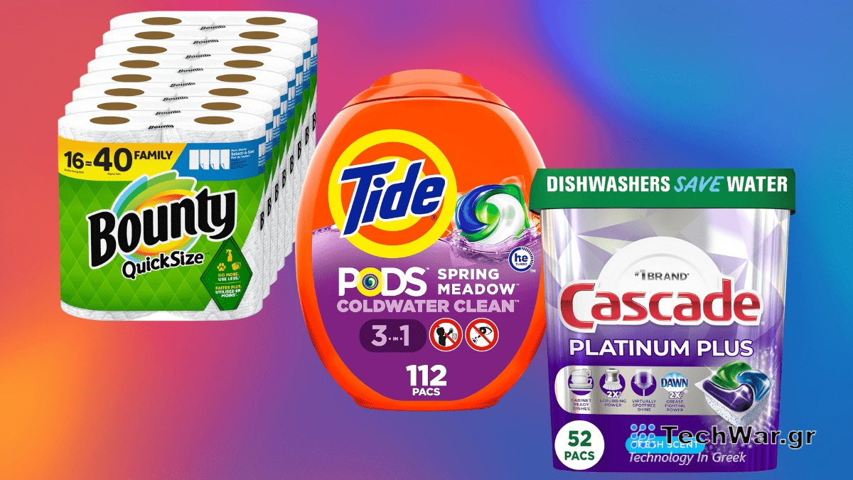 Λάβετε πίστωση 20 $ στην Amazon όταν ξοδεύετε 80 $ σε προϊόντα P&G