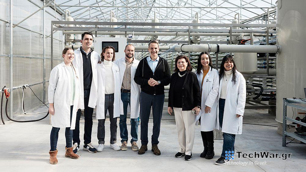 Επίσκεψη του Κυριάκου Μητσοτάκη στο Εθνικό Κέντρο Έρευνας Φυσικών Επιστημών Δημόκριτος