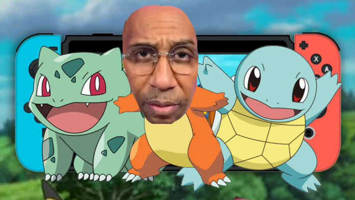 Ο Stephen A. Smith επιλέγει το αρχικό του Pokemon
