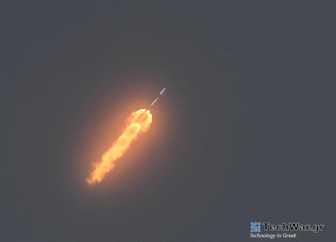 Ο αυτοφάγος πύραυλος καίγεται για καύσιμο