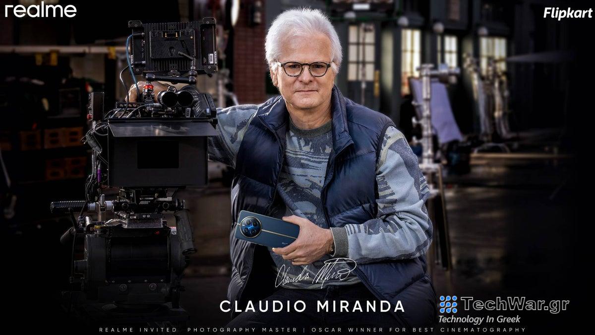 Ο βραβευμένος με Όσκαρ κινηματογραφιστής για να τελειοποιήσει τη σειρά Realme 12 Pro