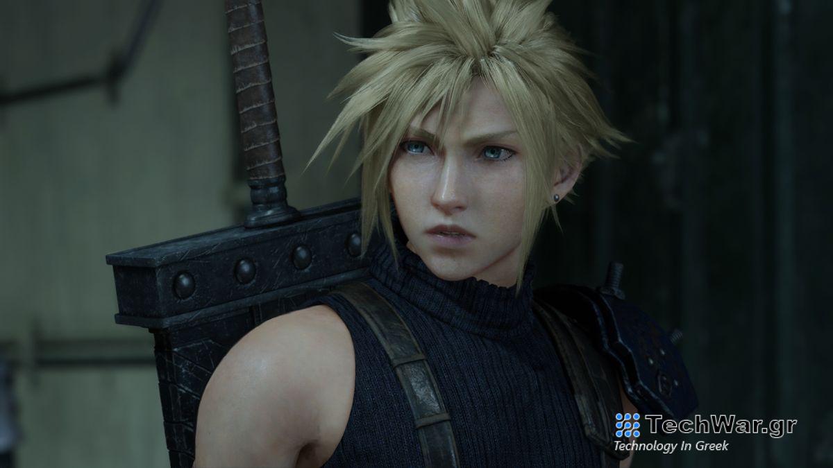 Cloud from Final Fantasy VII Remake
