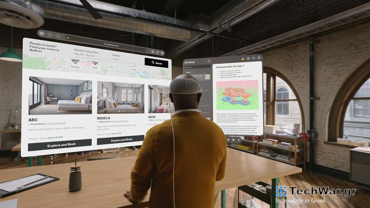 Apple Vision Pro visionOS apps development