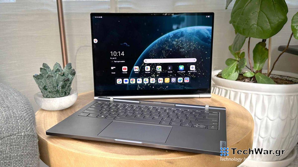 Πρακτική αναθεώρηση Lenovo ThinkBook Plus Gen 5 Hybrid: Το tablet Android συναντά τον φορητό υπολογιστή Windows
