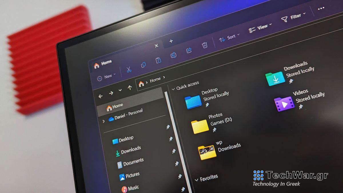 File Explorer from Windows 11