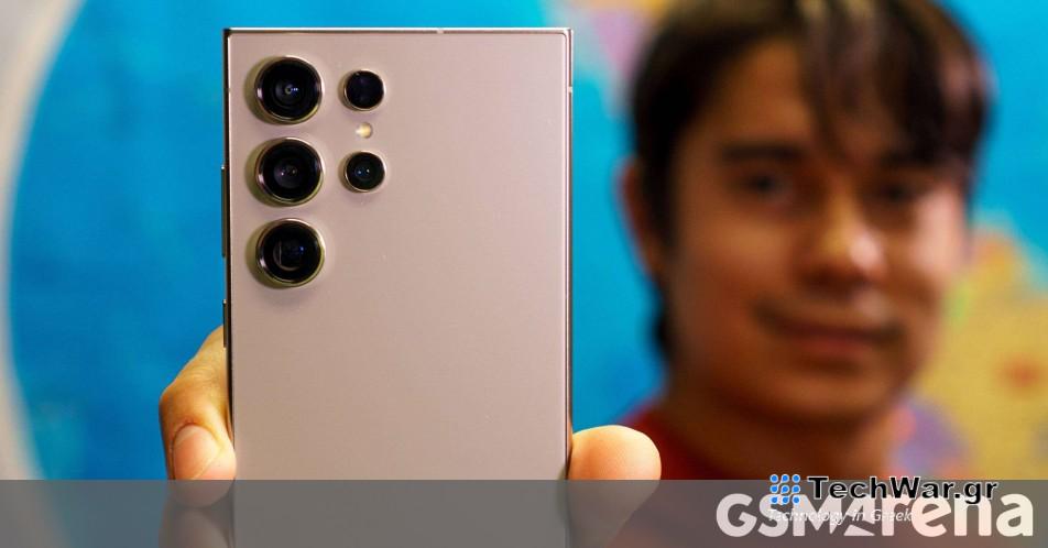 Τα βίντεο 4K 120fps και 8K ζουμ του Galaxy S24 Ultra είναι πολύ μεγάλη υπόθεση