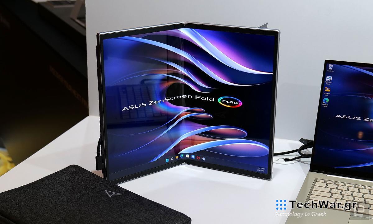Το $ 2.000 Asus Zenscreen Fold επιλύει το μεγαλύτερο ζήτημα με φορητές οθόνες