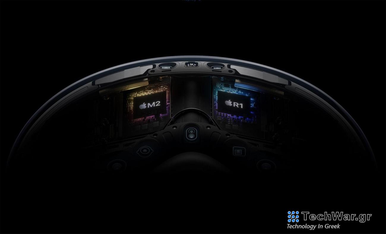 Apple Vision Pro with higher-end M2 SoC