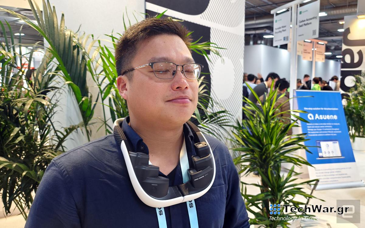 Το Aroma Shooter Wearable αναδύει αρώματα ενώ παρακολουθείτε βίντεο