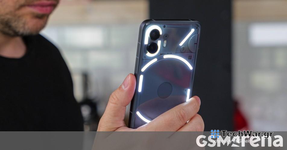 Το Nothing Phone (2) θα γίνει πολύ φθηνότερο στην Ινδία στις 14 Ιανουαρίου