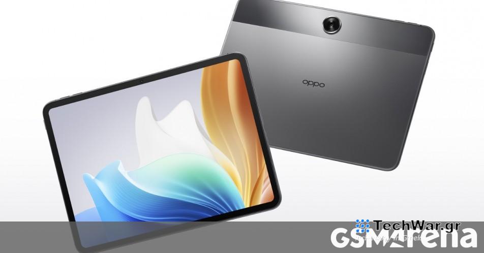Το Oppo Pad Neo λανσάρει στη Μαλαισία, ένα προσιτό tablet 11,35" με προαιρετικό LTE