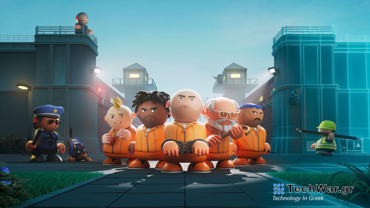 Prison Architect 2 key art reveals the prison management simulator is going 3D for its March 2024 release.