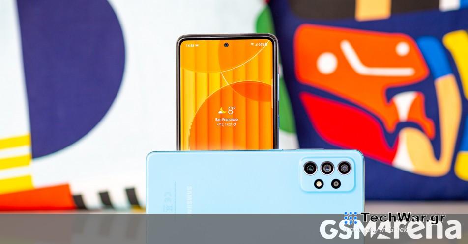 Το Samsung Galaxy A72 λαμβάνει την τελευταία του σημαντική ενημέρωση λειτουργικού συστήματος στο Android 14