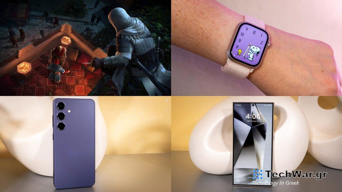 Το Samsung Galaxy S24 στοιχηματίζει μεγάλα σε AI, Apple Watch Ban Saga και πολλά άλλα