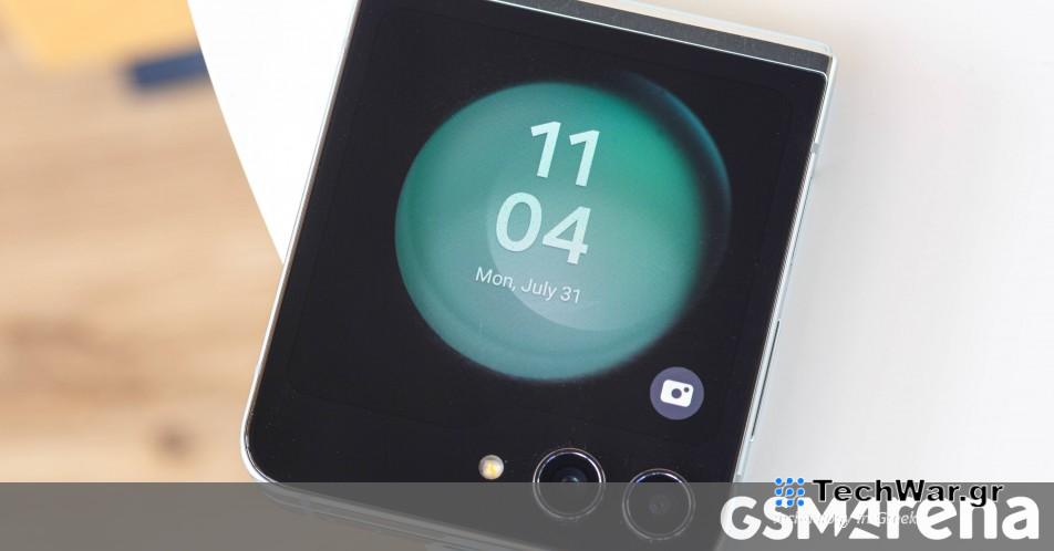 Το Samsung Galaxy Z Flip6 θα έχει μεγαλύτερη μπαταρία από το Flip5
