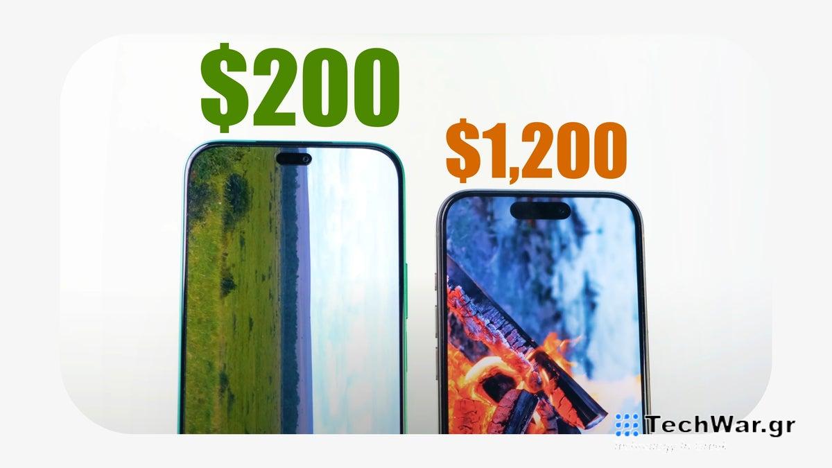 Το αντίγραφο του iPhone 15 Pro Max $200 αποδεικνύει ότι η Apple είναι το αγαπημένο πρότυπο του Android, αλλά αυτό θα πρέπει να αλλάξει