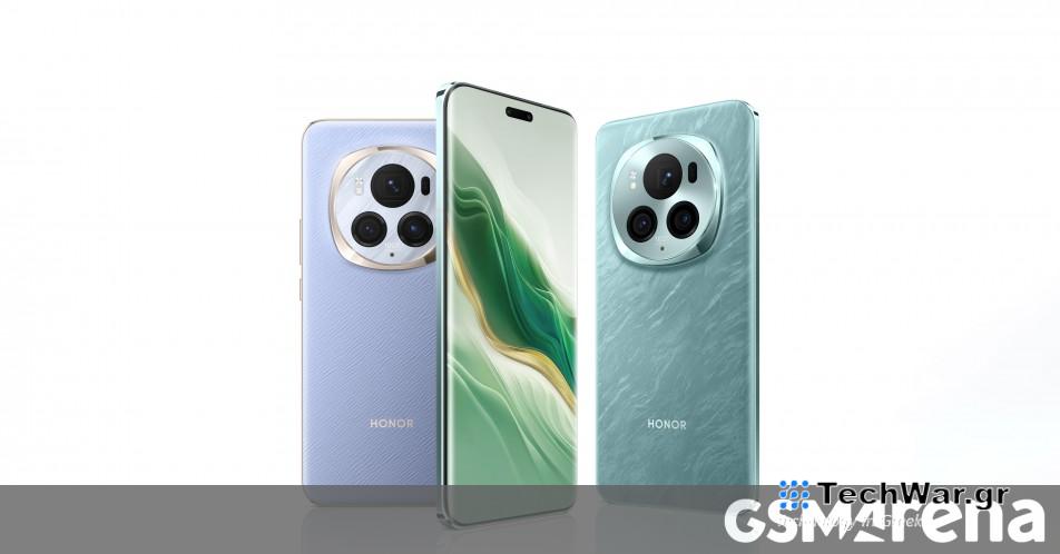 Το ντεμπούτο της σειράς Honor Magic6 με Snapdragon 8 Gen 3, αποθήκευση έως 1 TB και περισκόπιο 180 MP