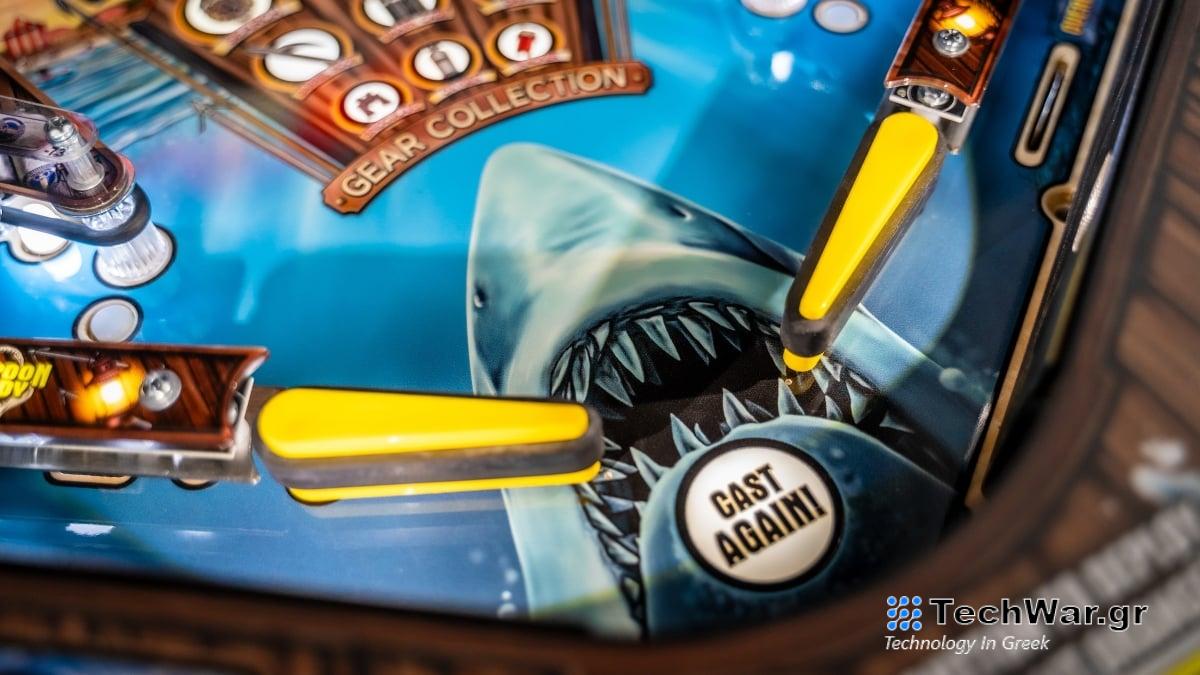 Το τραπέζι φλίπερ 'Jaws' από το Stern είναι η εξυπηρέτηση των θαυμαστών στα καλύτερά του