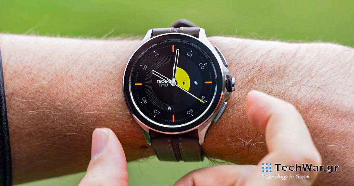 Υποστήριξη AMOLED 1,43" WearOS και eSIM