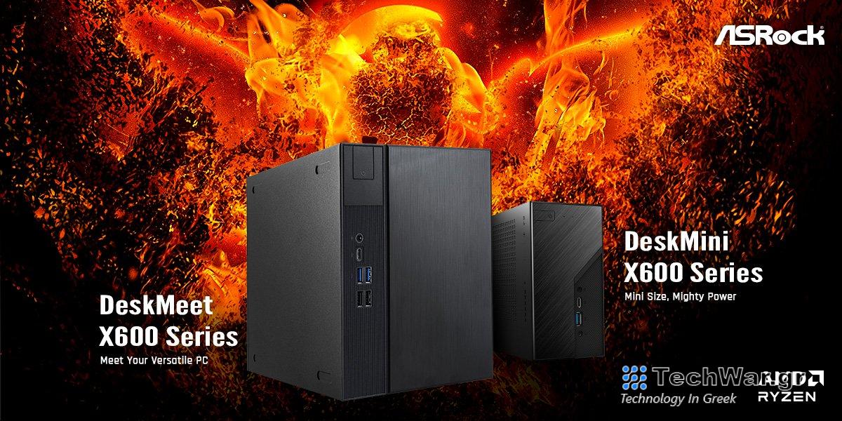 ASRock Finally Unveils DeskMini & DeskMeet X600 PCs: AMD Ryzen 8000G CPU Support, X600 PCH-Less Motherboards 1