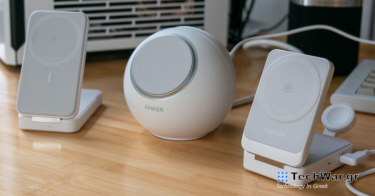 Φορτιστής Anker Qi2 hands-on: Τιμές φόρτισης MagSafe σε χαμηλότερες τιμές.