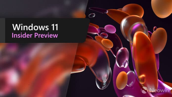 Η Microsoft διορθώνει το σφάλμα DWM, κάνει τα Windows 11 A Windows 11 Insider Preview banner