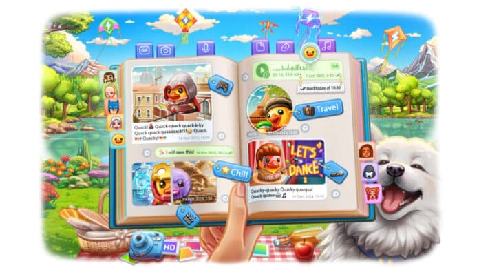 Το Telegram σάς επιτρέπει πλέον να στέλνετε εφάπαξ φωνητικά μηνύματα A telegram graphic