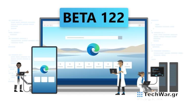 People working on Microsoft Edge 122 Beta