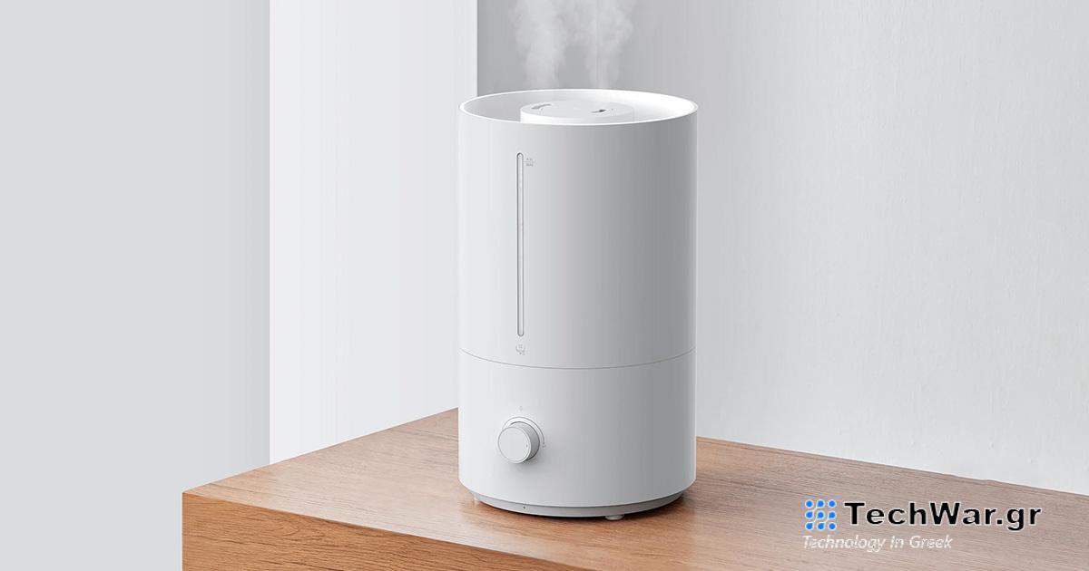 Το Xiaomi Mijia Humidifier 2 έχει όγκο 4L και χαμηλή τιμή προσφοράς
