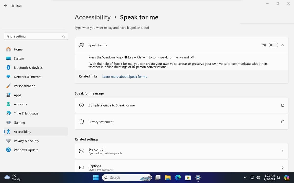 τα windows μιλάνε για μένα