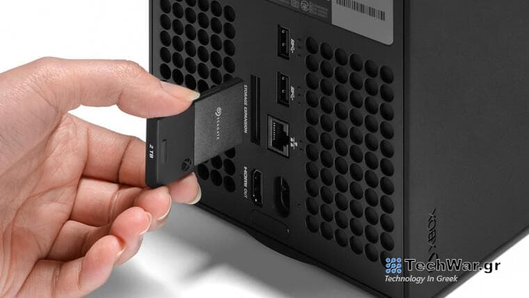 The Seagate Storage Expansion Card