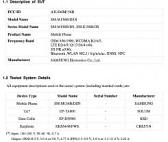 Samsung Galaxy M15 5G (SM-M156B) σε FCC