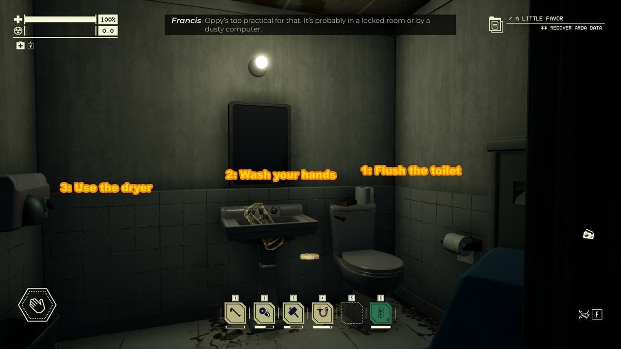 Απλώς ακολουθήστε αυτό που κάνετε συνήθως όταν καθαρίζετε στο μπάνιο.