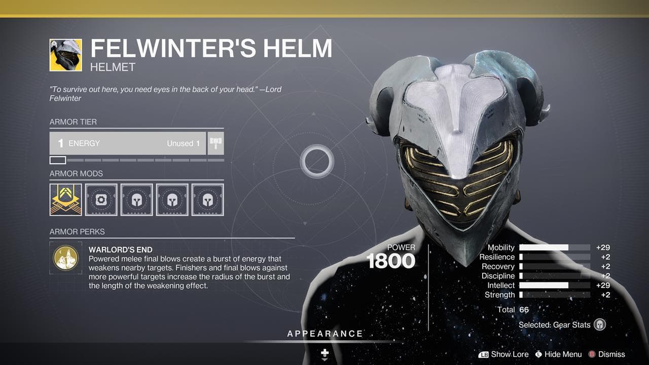 Το τιμόνι του Felwinter