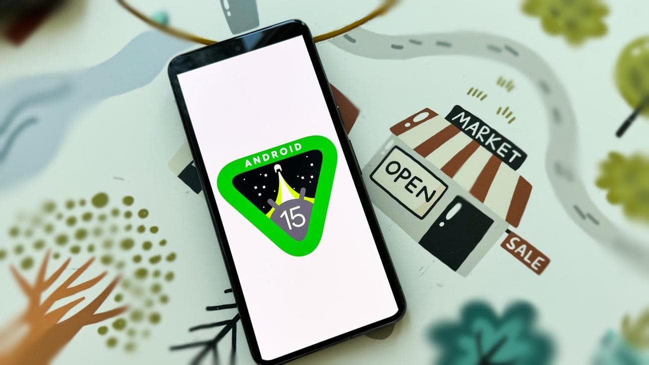 Android 15 σε pixel 8 pro
