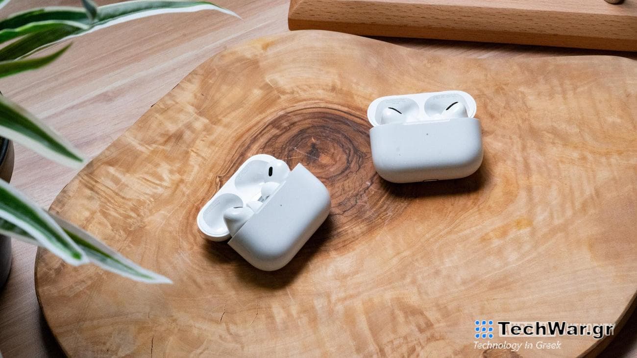 Apple Airpods Pro Gen 2 vs. Apple Airpods Pro Gen 1 Hero Image 2