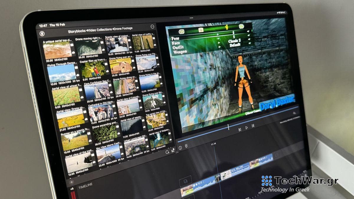 LumaFusion on iPad Pro