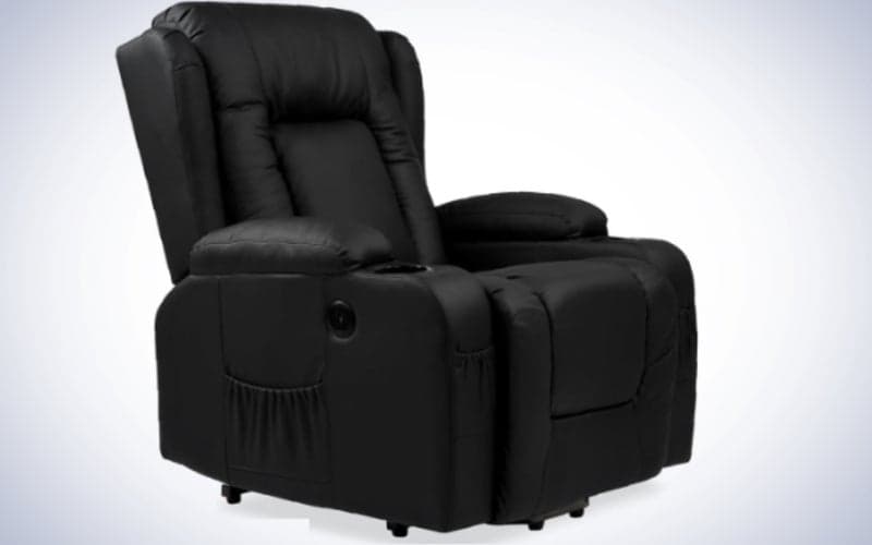The Best Choice Products Electric Power Lift Chair σε απλό λευκό φόντο.