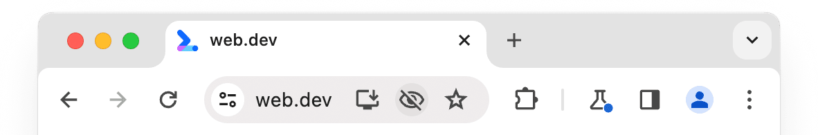 Γραμμή διευθύνσεων Chrome