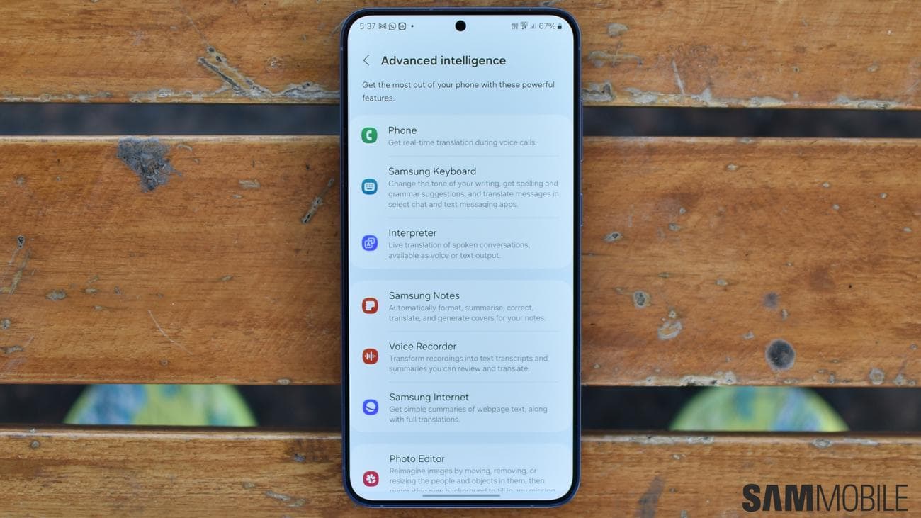 Galaxy S24+ review: Software and AI