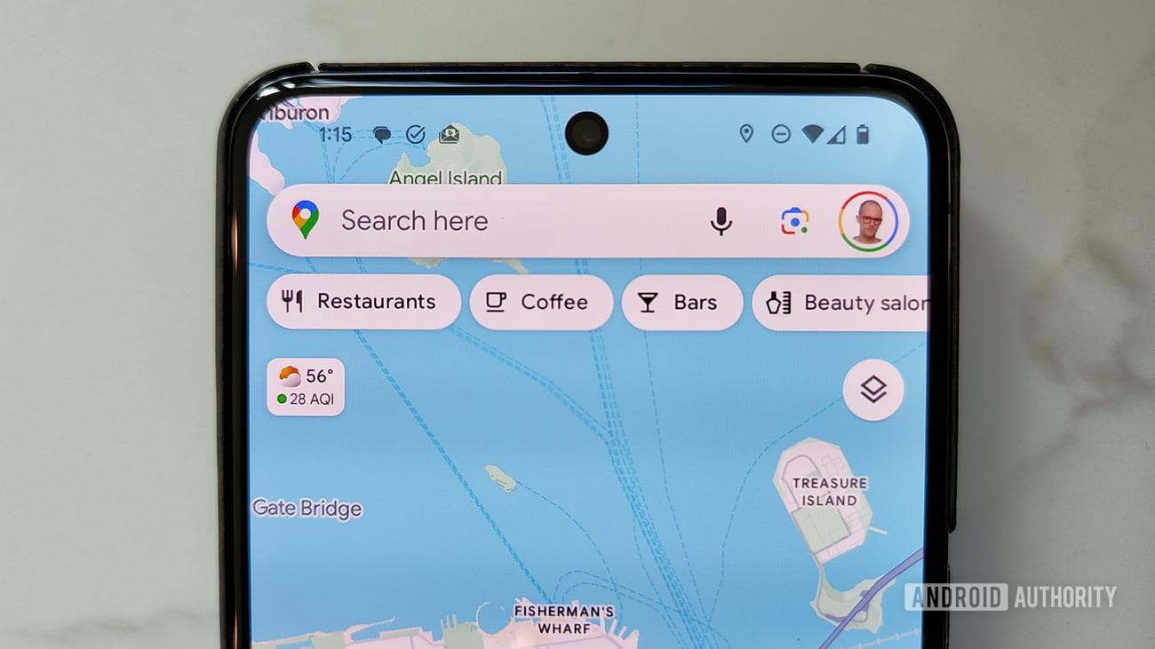 Google Maps Weather Widget