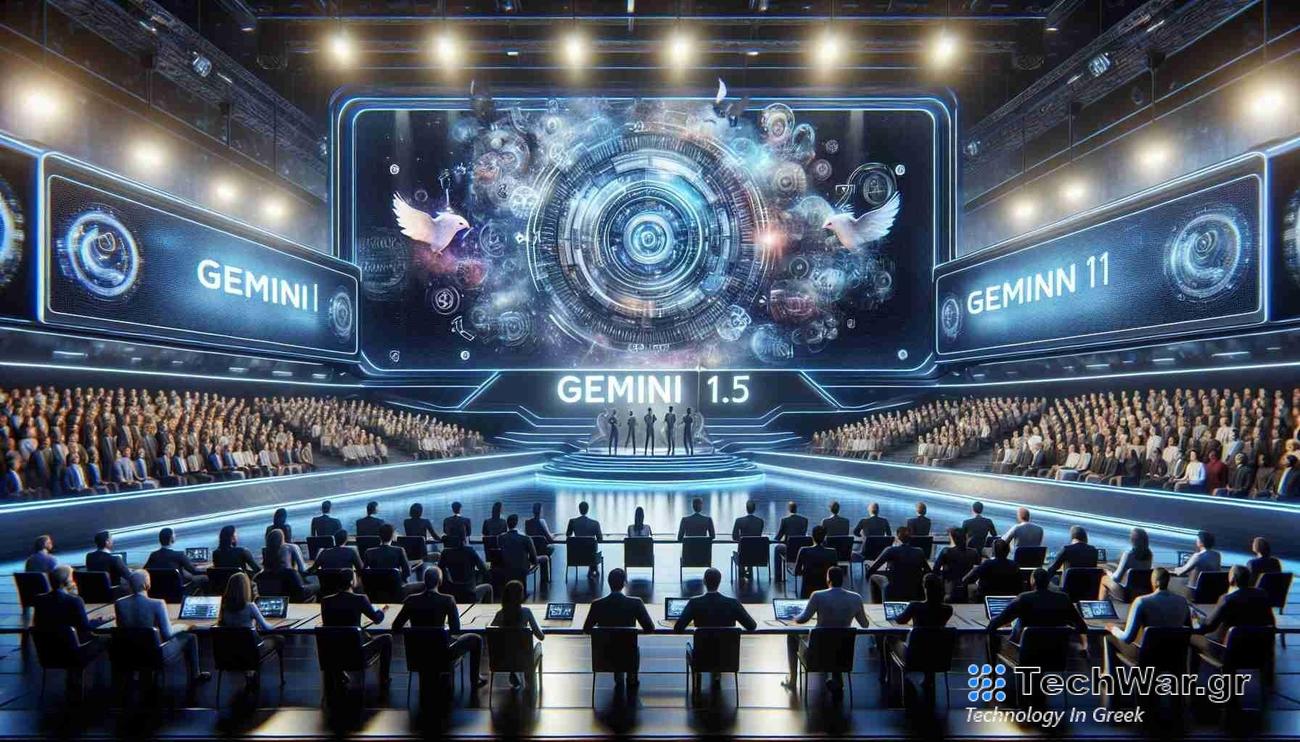 H Google παρουσιάζει το Gemini 1.5, τη νέα γενιά του AI μοντέλου της εταιρείας
