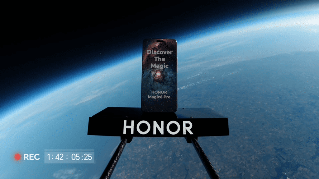 Honor Magic 6 Pro στο διάστημα