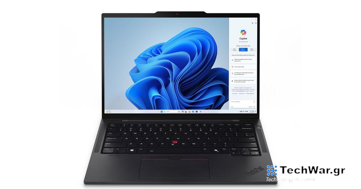 MWC 2024: Τα ThinkPads της Lenovo γίνονται πιο γρήγορα και πιο εύκολα στη χρήση